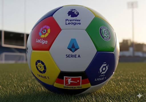 五大联赛场均进球趋势图